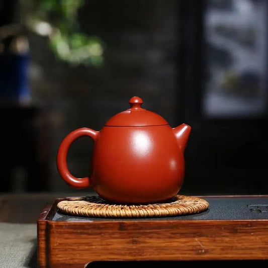 Yixing Purple Clay Teapot - Da Hong Pao Dragon Egg