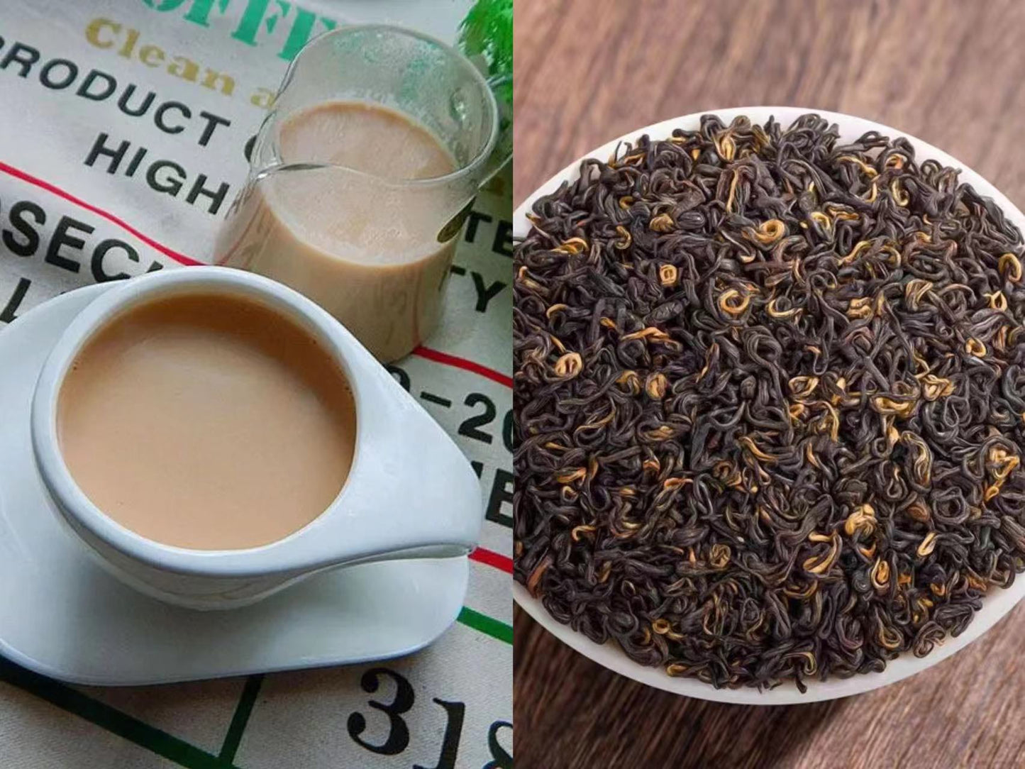 Tracy recommended tea leaves for homemade milk tea