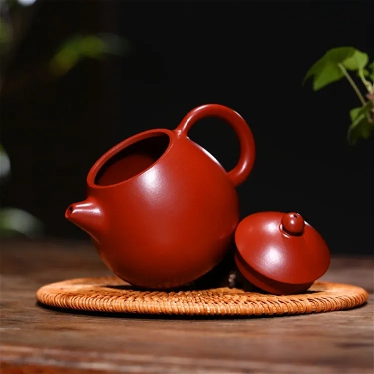 Yixing Purple Clay Teapot - Da Hong Pao Dragon Egg