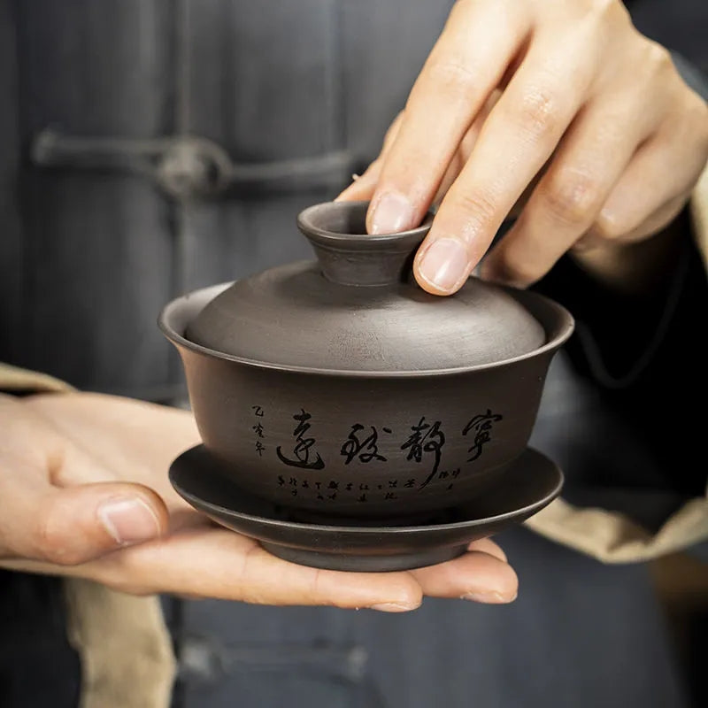 Purple Sand Tea Set 1