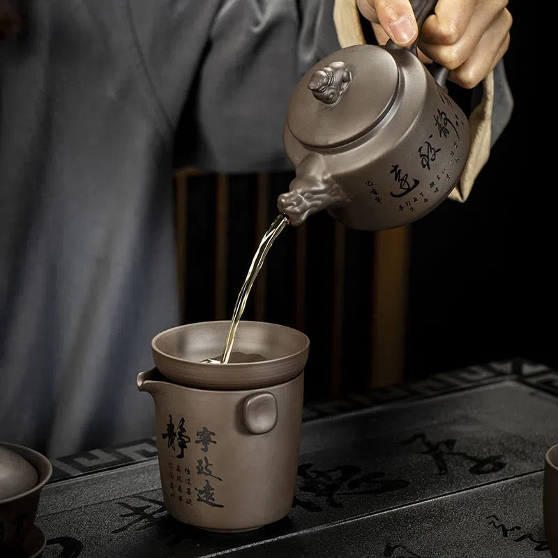 Purple Sand Tea Set 1