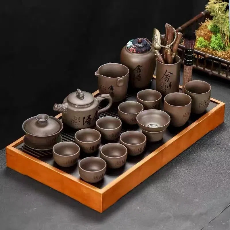 Purple Sand Tea Set 1